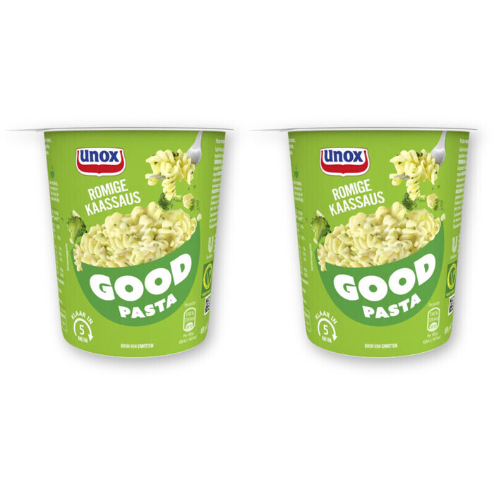 Unox Good pasta romige kaassaus 2-pack