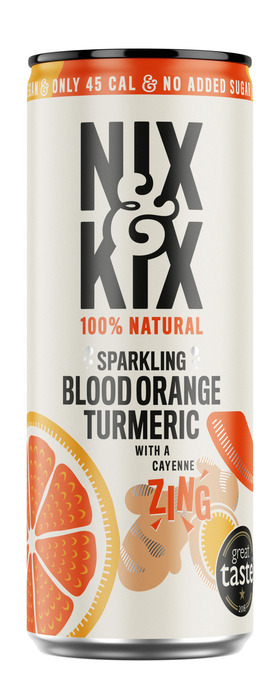 Nix & Kix Blood orange turmeric (250ml)