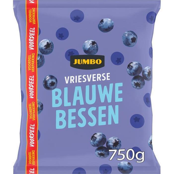 Jumbo Vriesverse Blauwe Bessen Voordeelverpakking 750g (750g)
