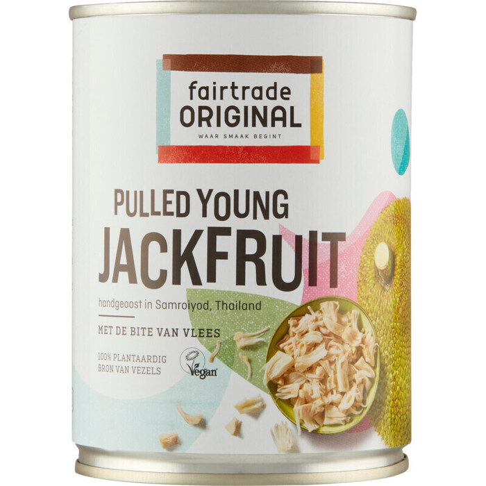 Fairtrade Original Pulled Young Jackfruit 550 g (550g)