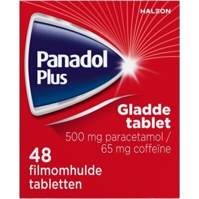 Panadol Plus paracetamol/coffeïne 500/65 mg