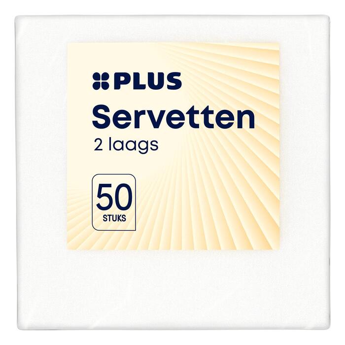 Servetten wit 2-laags