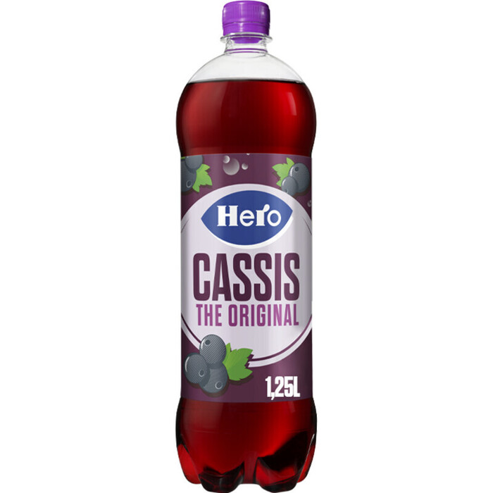 Hero Cassis (Fles, 1.25L)