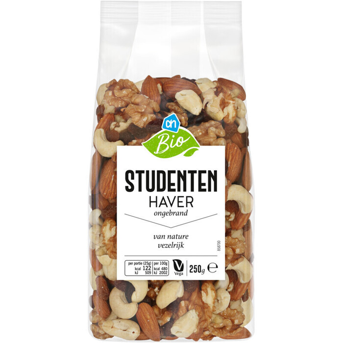 AH Biologisch Studentenhaver (250g)