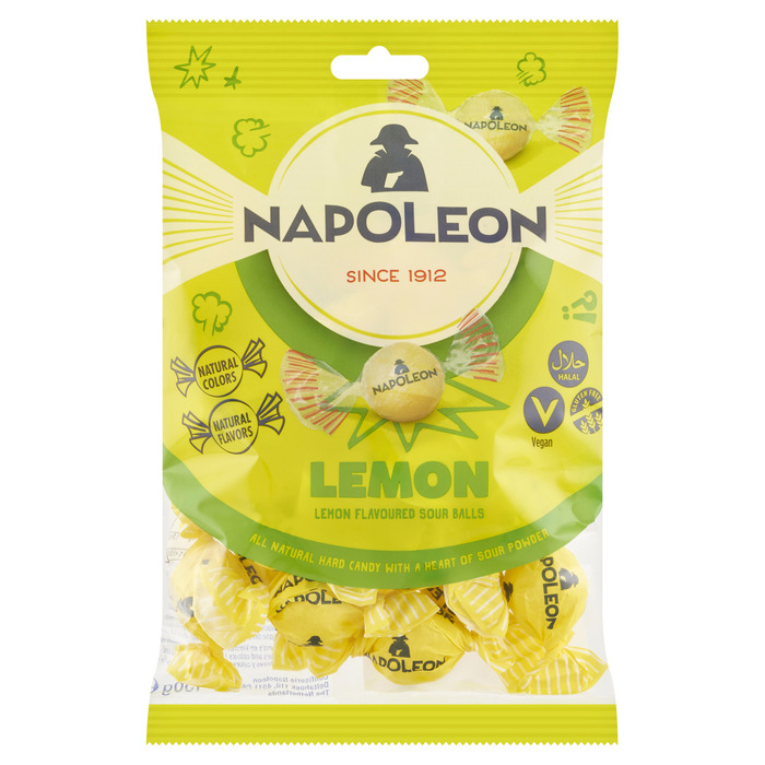 Lempur Zure Citroen Kogels (zak, 150g)