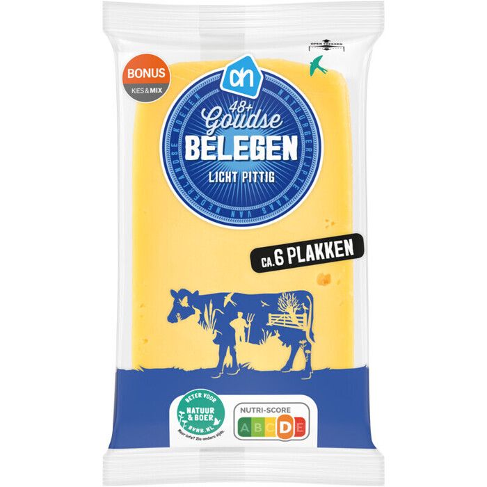 AH Goudse belegen 48+ plakken (190g)