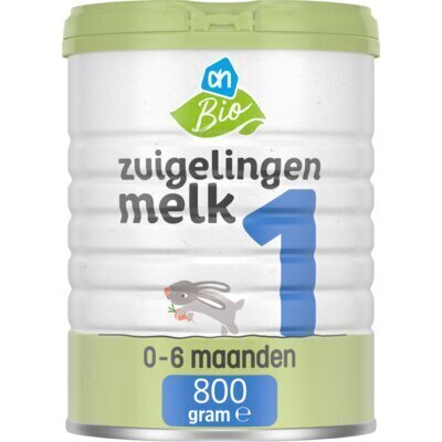 AH Biologisch Zuigelingenmelk 1 standaard 0-6 maanden (800g)