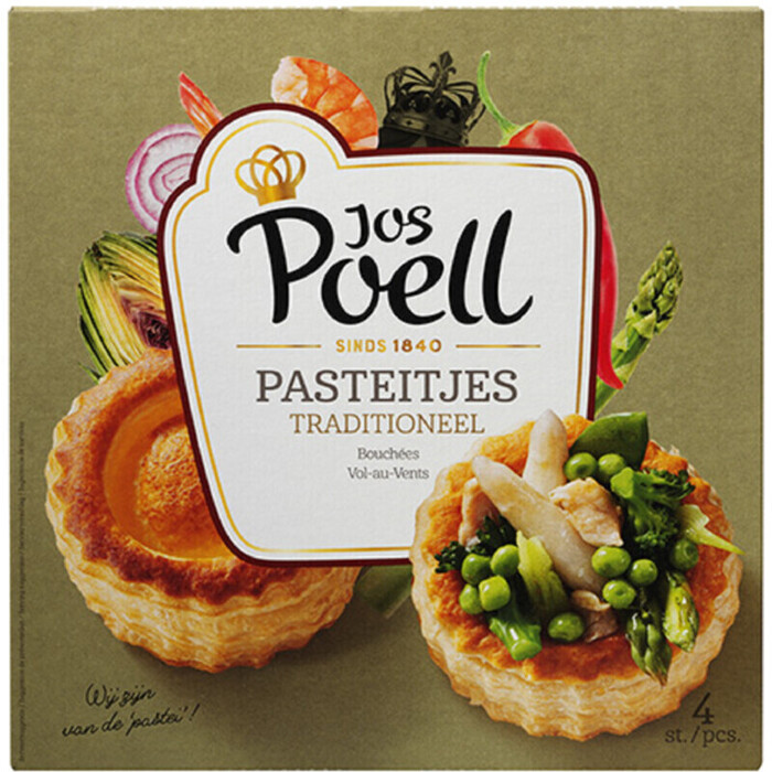 Oven Pasteitjes (125g)