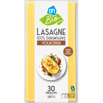AH Biologisch Lasagne volkoren (250g)