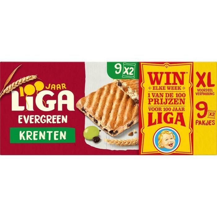 Evergreen krenten (Doos, 338g)