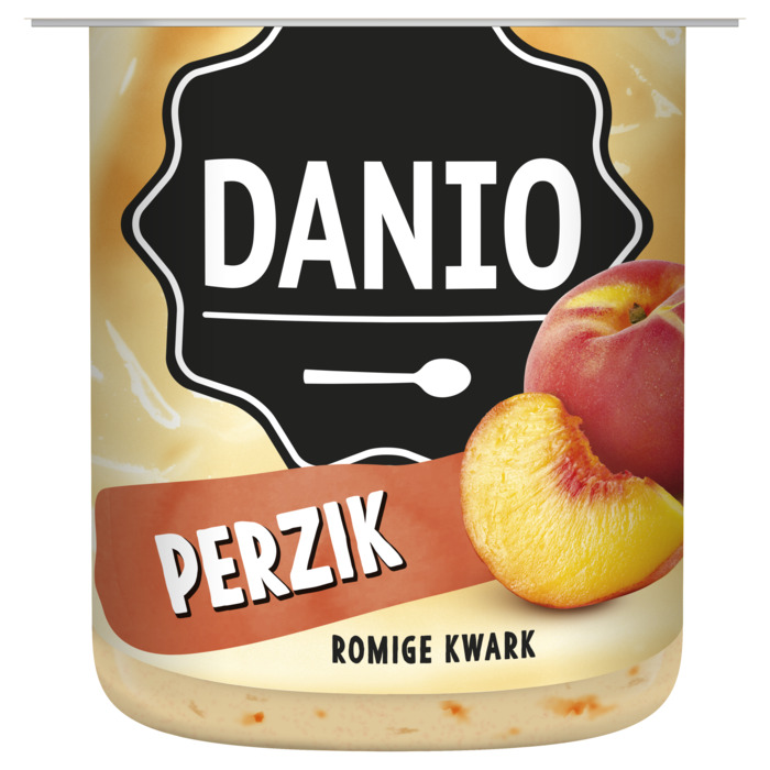 Romige kwark perzik (450g)