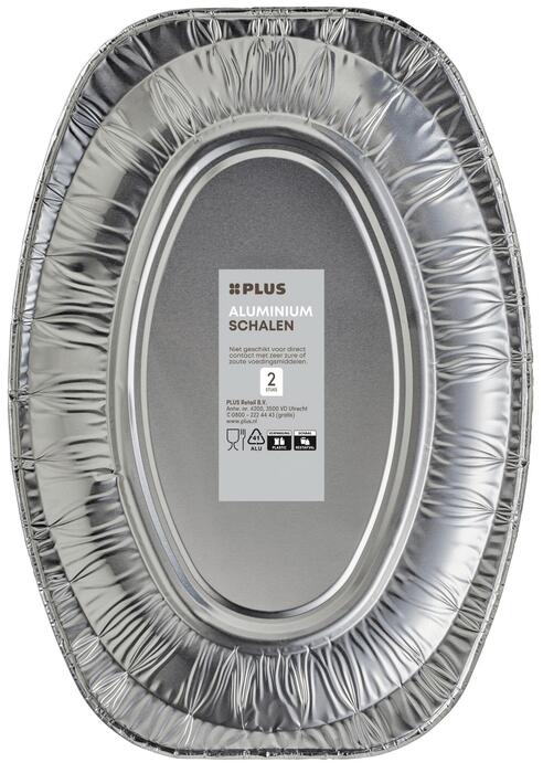 Aluminium schaal 35cm