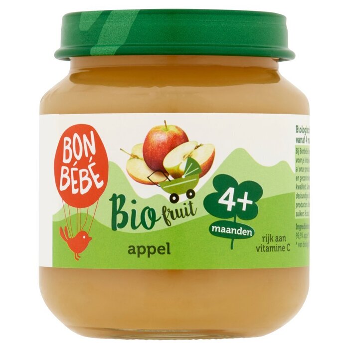 Bonbébé Fruithapje appel 4+ (125g)