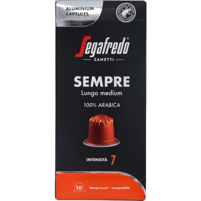 Segafredo Sempre cups (50g)