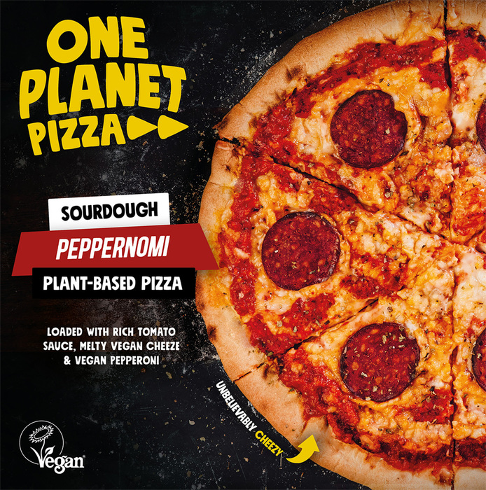 One Planet Pizza Sourdough Peppernomi Plant-Based Pizza 310g (310g)