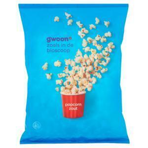 G'woon popcorn zout 100gr (100g)