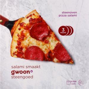 G'WOON PIZZA SALAMI 3ST