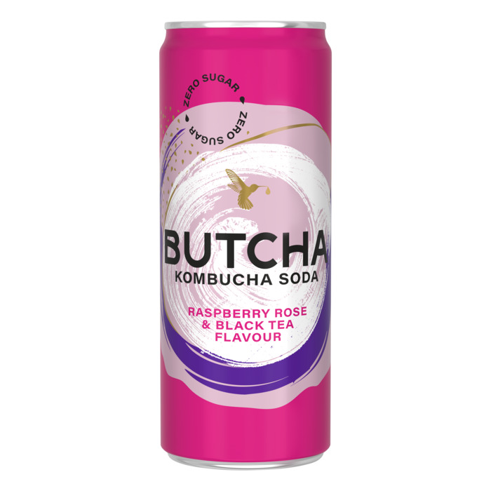 Butcha Rasberry rose & black tea 0% (250ml)