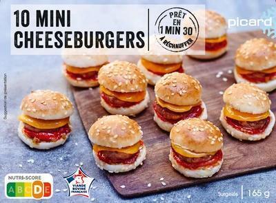 Picard Mini cheeseburgers (165g)