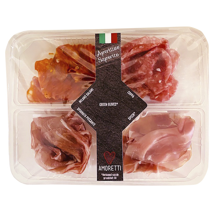 Saporito coppa salami spianata ham (140g)