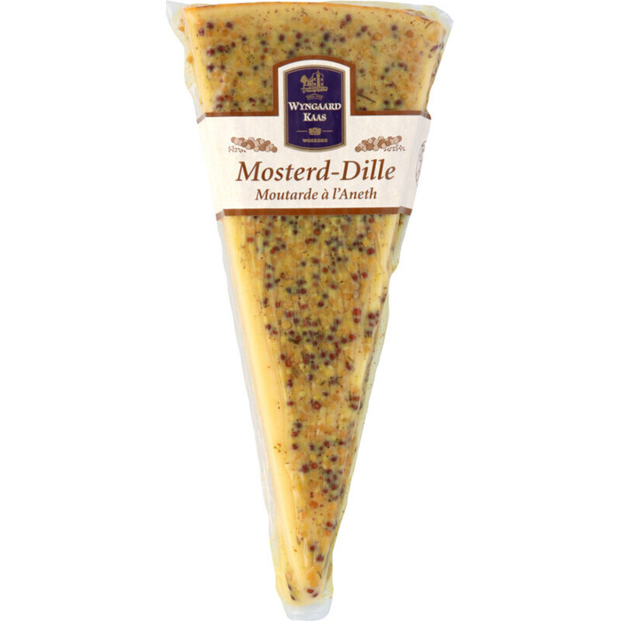 Kaas met mosterd-dille topping (Pak, 150g)