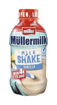 Müllermilk milkshake vanille 381 ml (38.2cl)