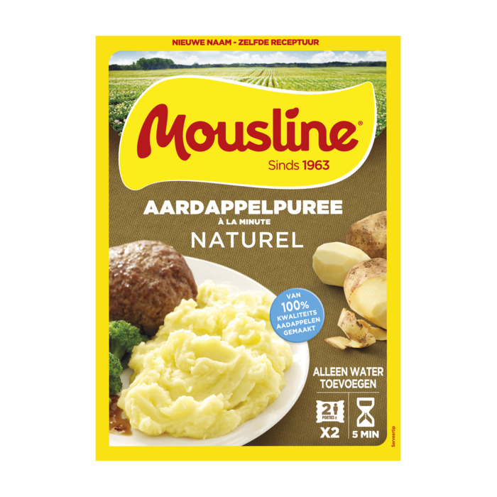 Mousline Aardappelpuree Naturel À La Minute 178g (2 × 89g)
