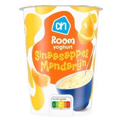 AH Roomyoghurt sinaasappel mandarijn (500g)