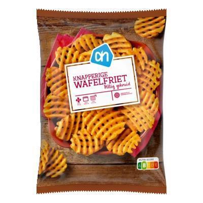 AH Knapperige wafelfriet pittig gekruid (750g)