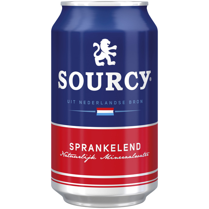 Sourcy Mineraalwater met koolzuur (24 × 33cl)