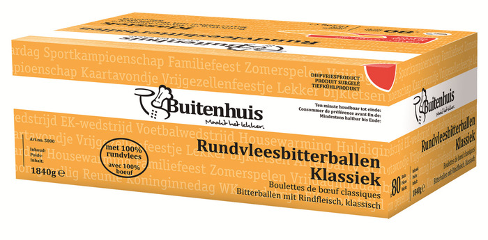 RUNDVLEESBITTERBAL KLS (80 × 23g)