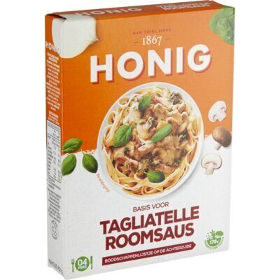 Honig Maaltijdmix voor Tagliatelle Roomsaus 62 g (62g)