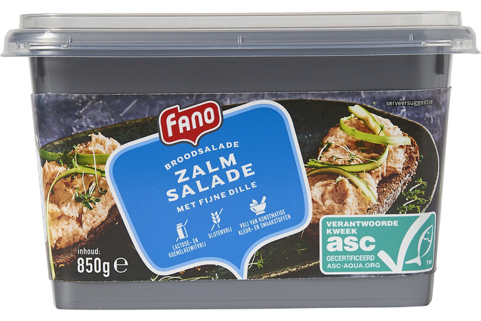 Zalmsalade (850g)