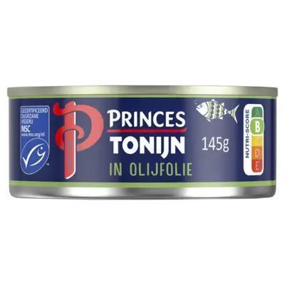 Princes Tonijnstukken in extra virgin olijfolie (Blik, 145g)