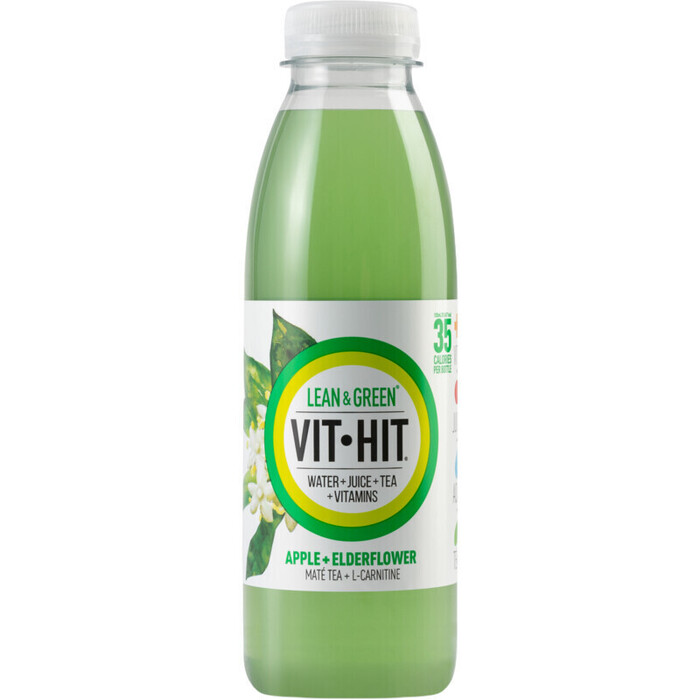 VITHIT Lean & Green Apple + Elderflower 12 x 50 cl  (0.5L)