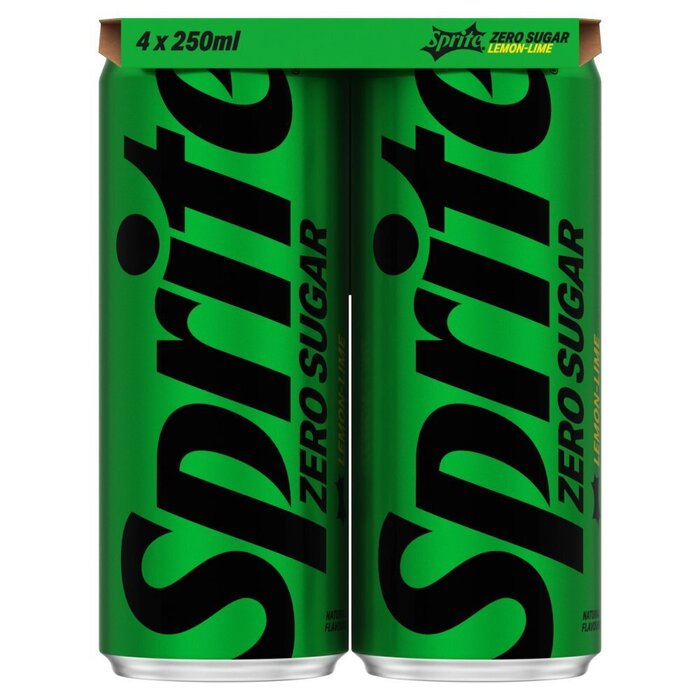 Sprite Zero Sugar Lemon-Lime 4 x 250 ml (250ml)