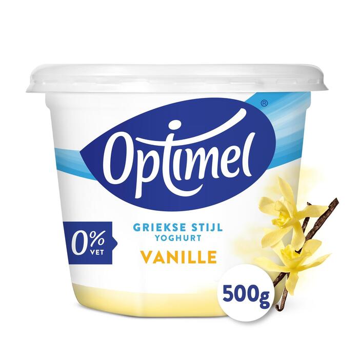 Griekse stijl yoghurt vanille (bak, 450g)