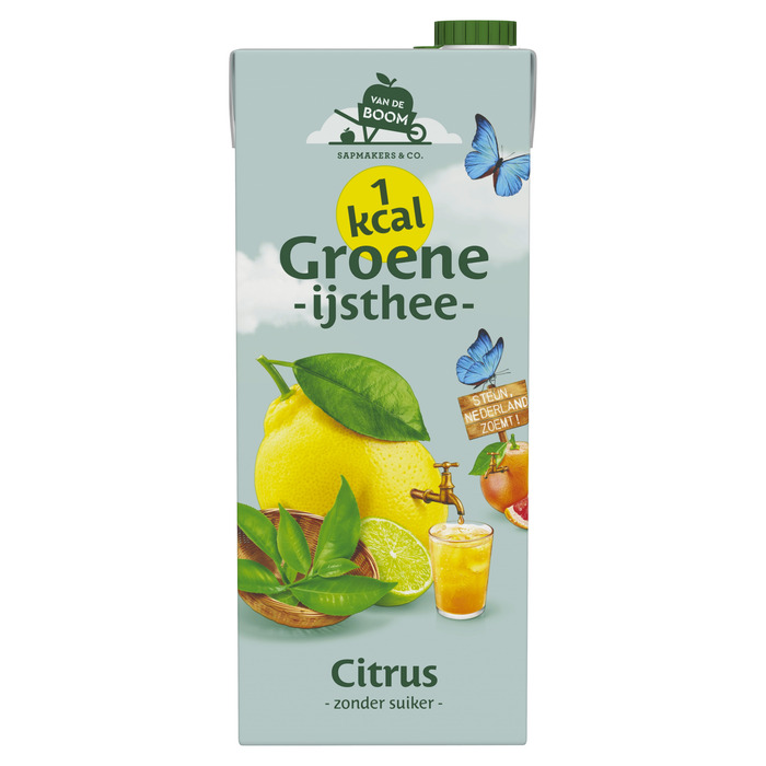 Van de Boom Groene thee Citrus 1,5 L (1.5L)