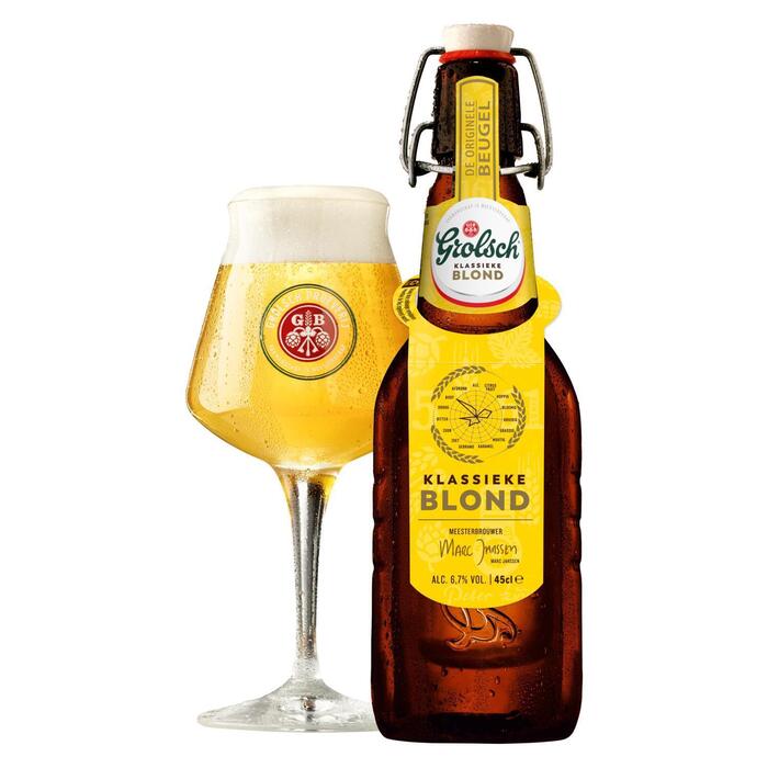 Grolsch Blond bier (Fles, 45cl)