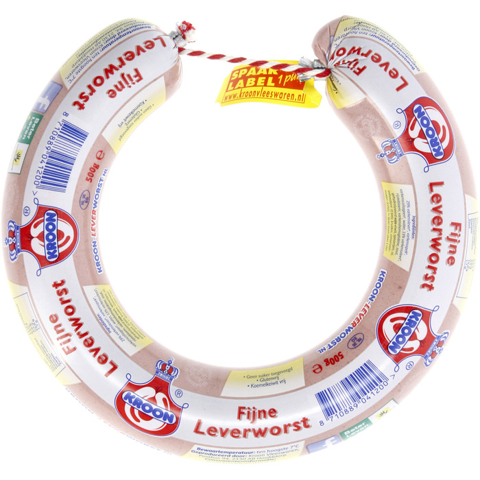 Kroon Kroon Fijne Leverworst Ring 5 (500g)
