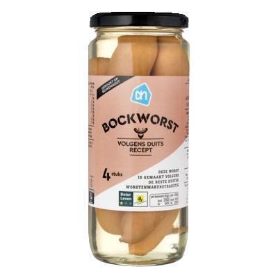 AH Excellent Duitse bockworst (550g)