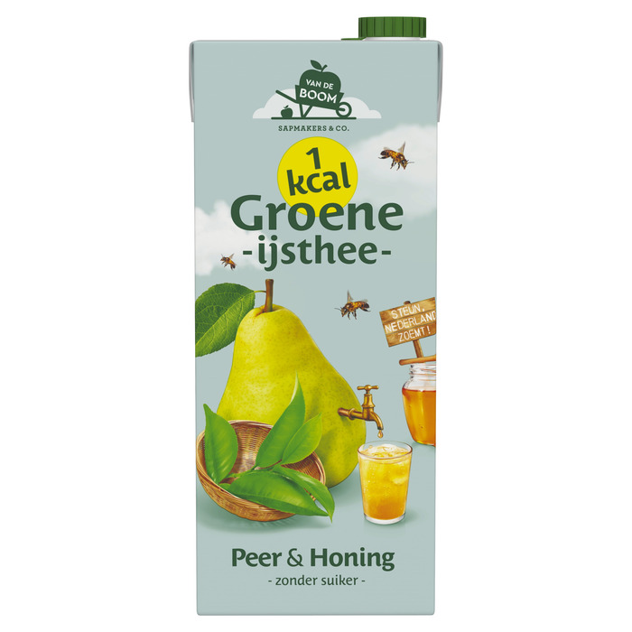 Van de Boom Groene thee Peer - Honing 1,5 L (1.5L)