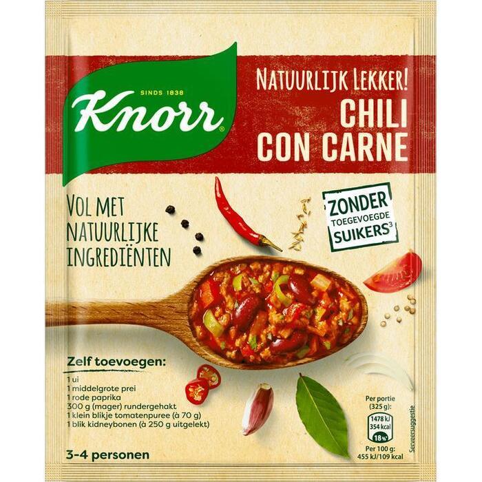 Knorr Maaltijdmix Chili con Carne 46 g (Zakje, 42g)