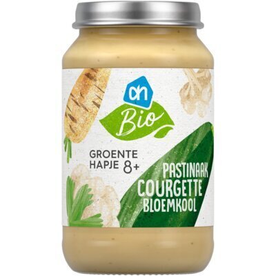 AH Biologisch Groentehapje pastinaak courgette 8+ (190g)