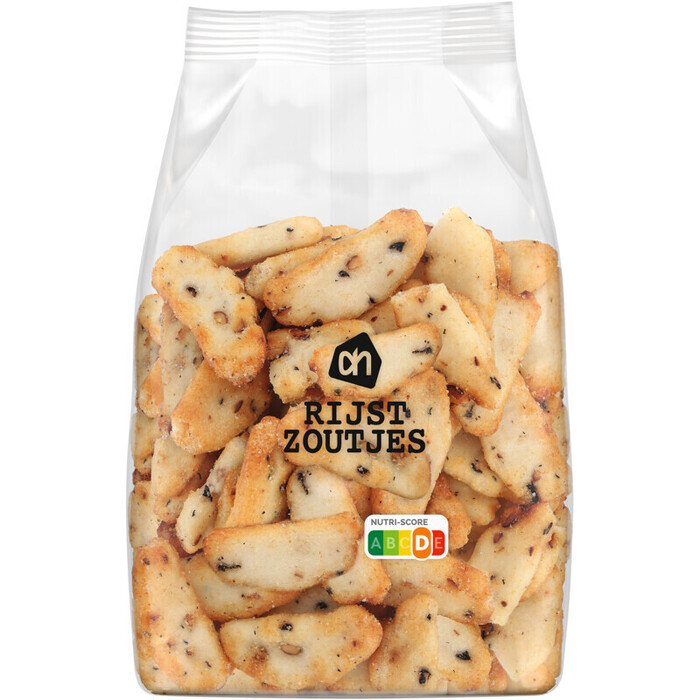 AH Knapperige rijstzoutjes (100g)