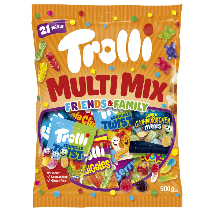 Trolli Multi mix funny island (21 × 23.8g)