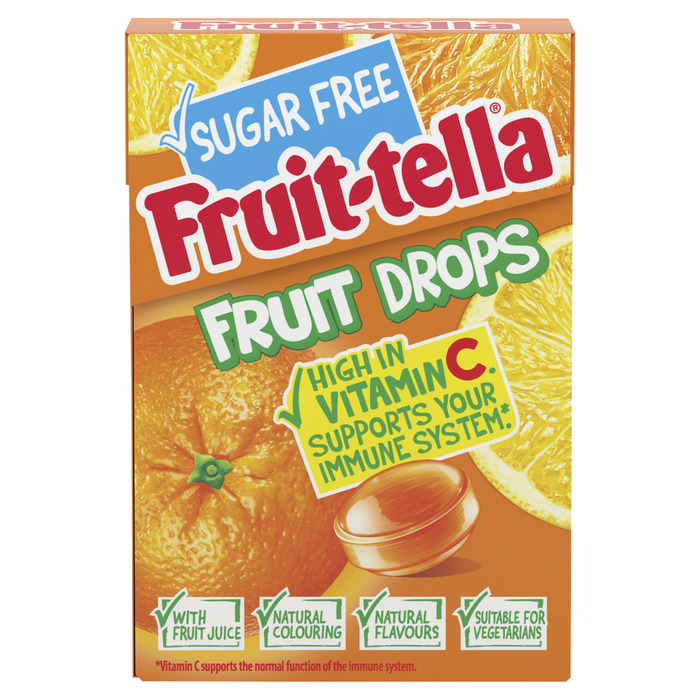 Fruittella Fruit Drops Citrus Mix (45g)
