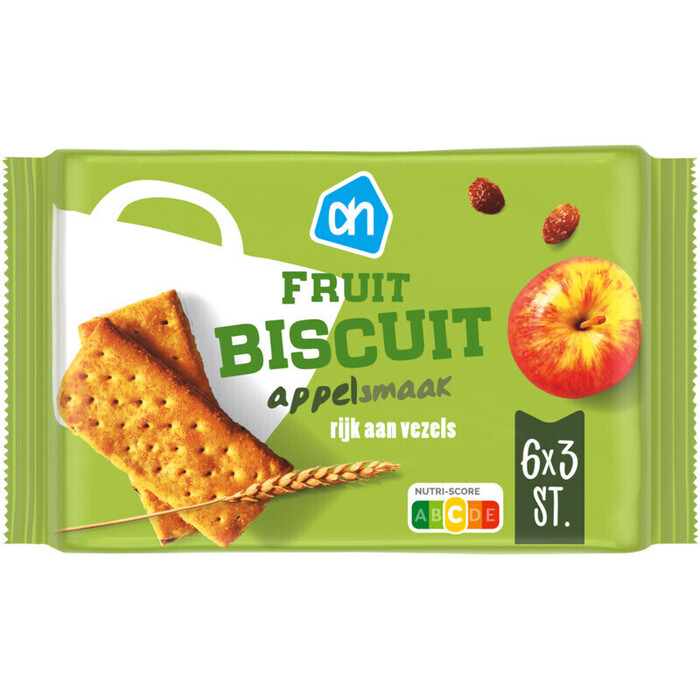 AH Fruitbiscuits appel (262g)