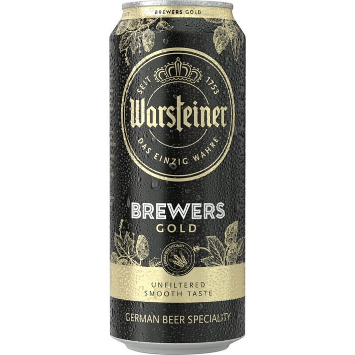 Warsteiner - Brewers Gold - Blik - 500ML (0.5L)