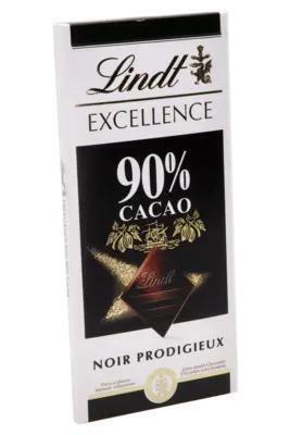Excellence dark supreme noir 90% (Doos, 100g)